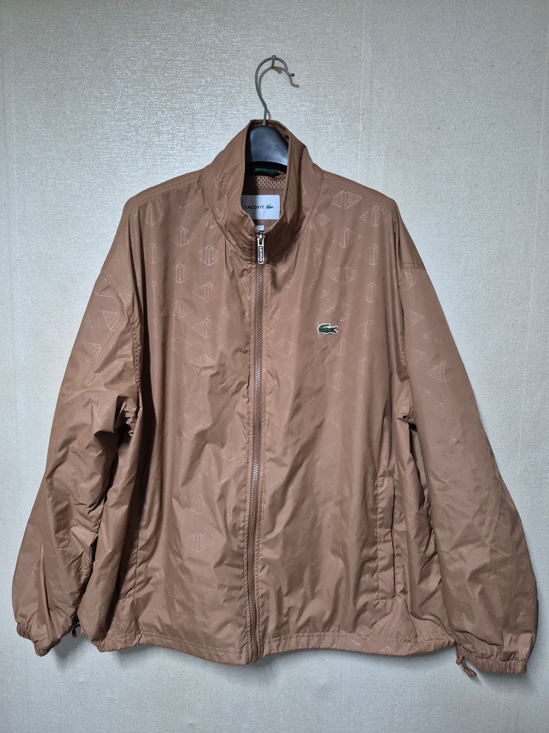 라코스테 모노그램 블루종(바람막이) 상품이미지1