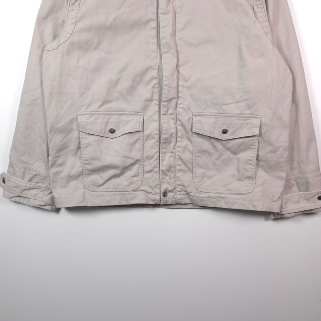 에드윈 빈티지 코튼 필드 자켓 베이지 XL 상품이미지4