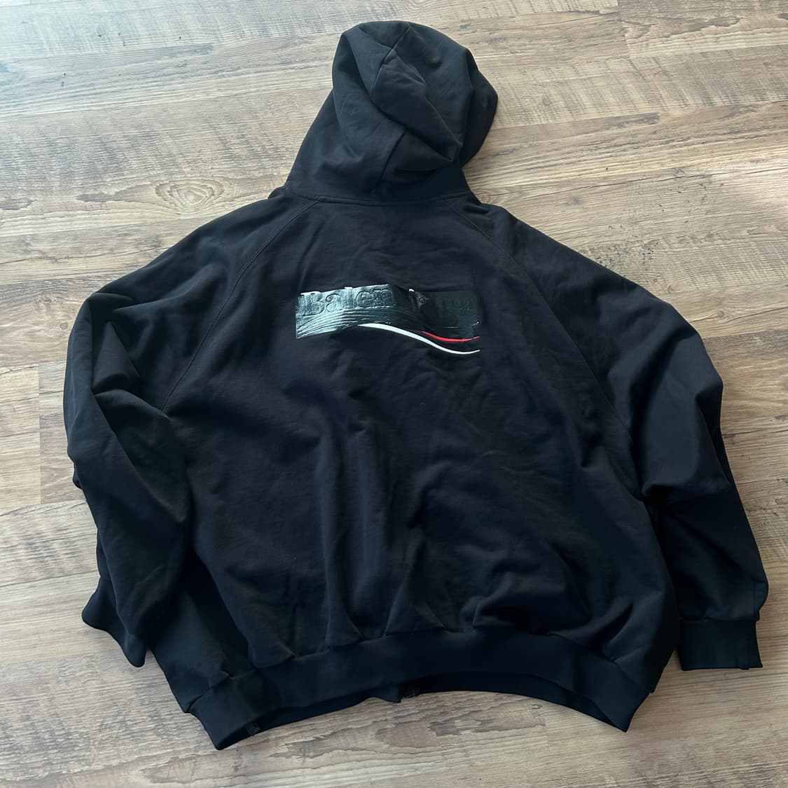 발렌시아가 개퍼 후드집업 라지핏 상품이미지3