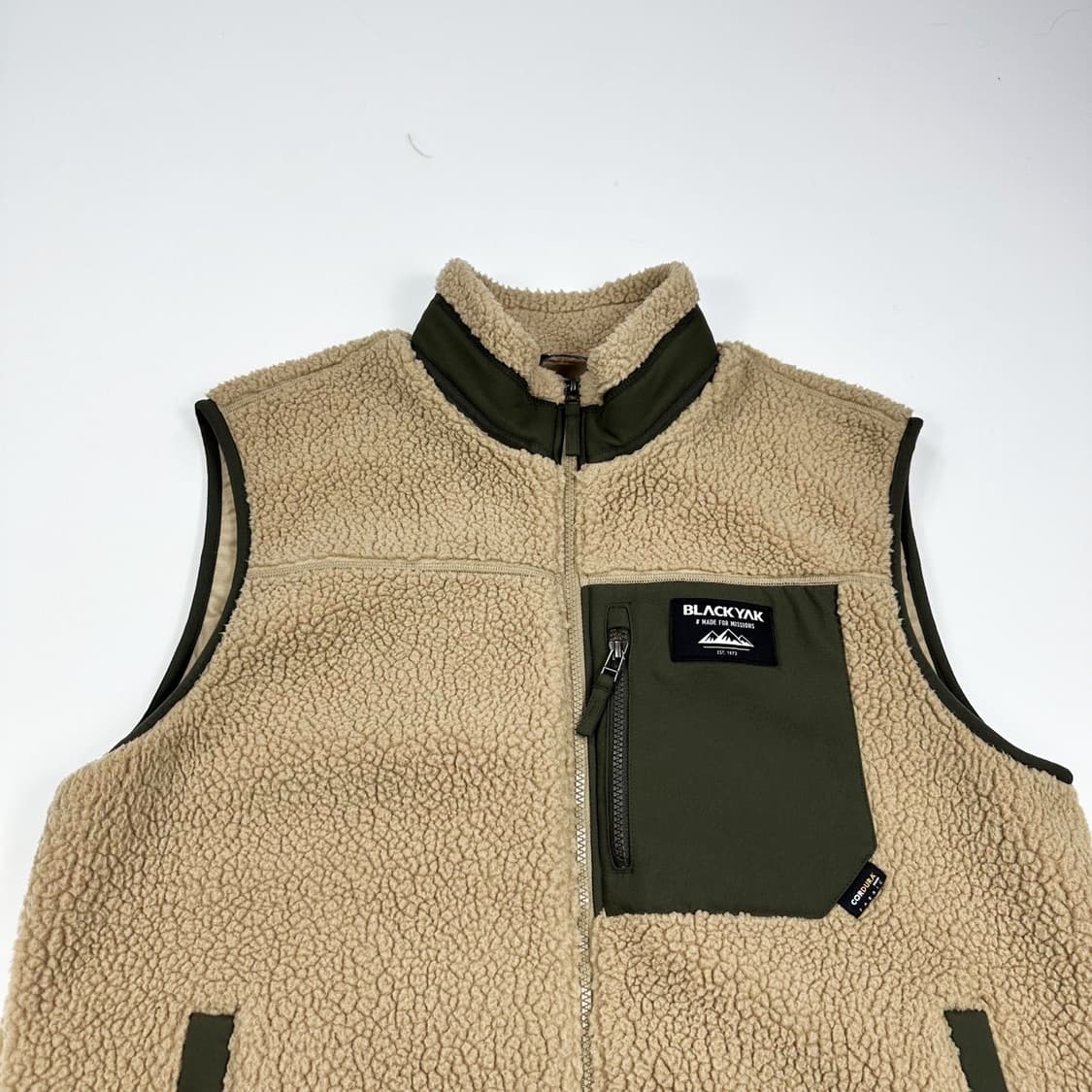 블랙야크 베이지 후리스 조끼 베스트 (XXL) 상품이미지1