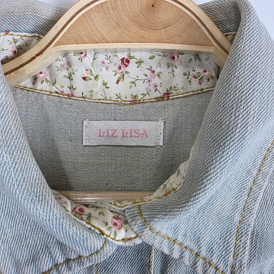 LIZ LISA 워싱 레이스 데님자켓  상품이미지10