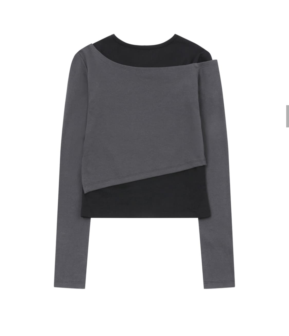 미세키서울 레이어드 긴팔 티셔츠 상품이미지7