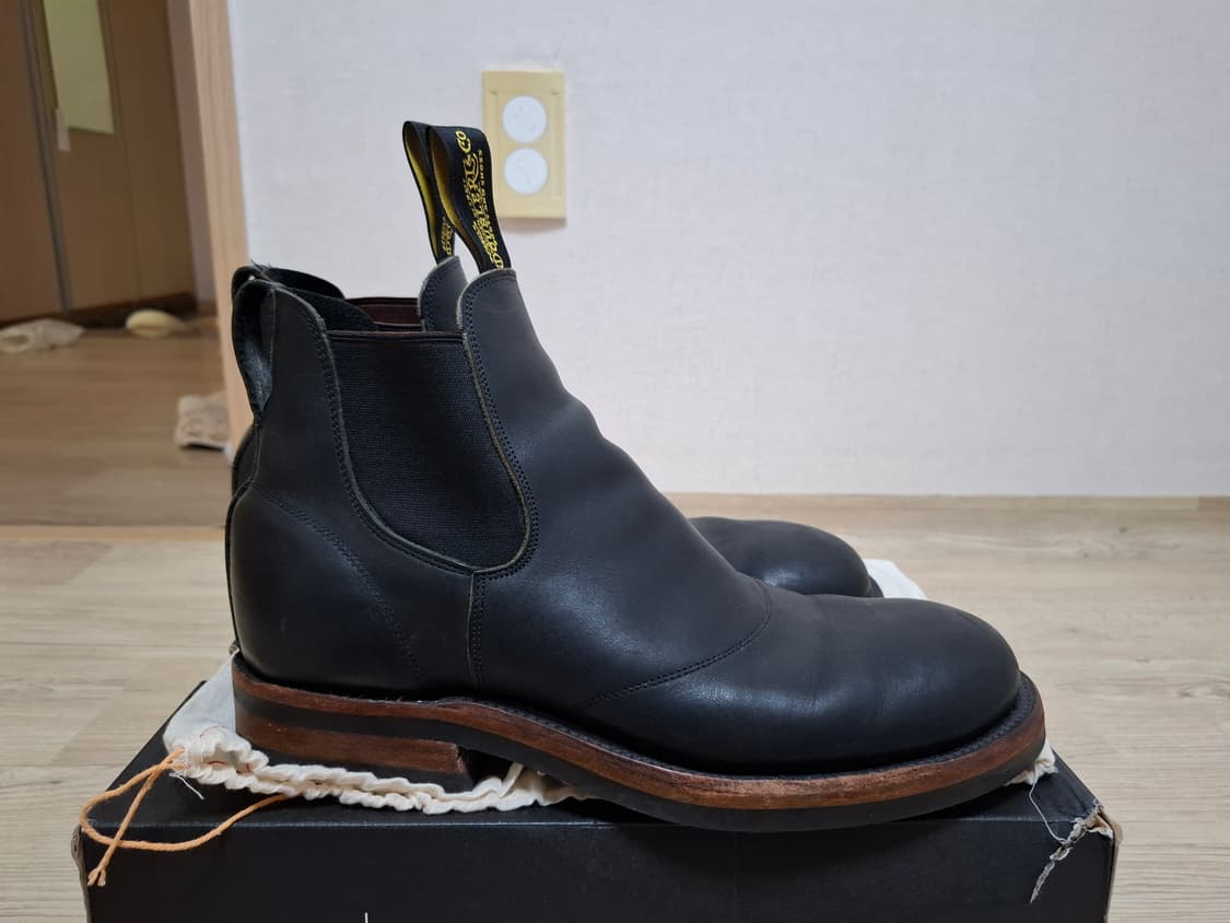 9D 더블알엘 콩그레스 첼시 부츠 블랙 상품이미지2