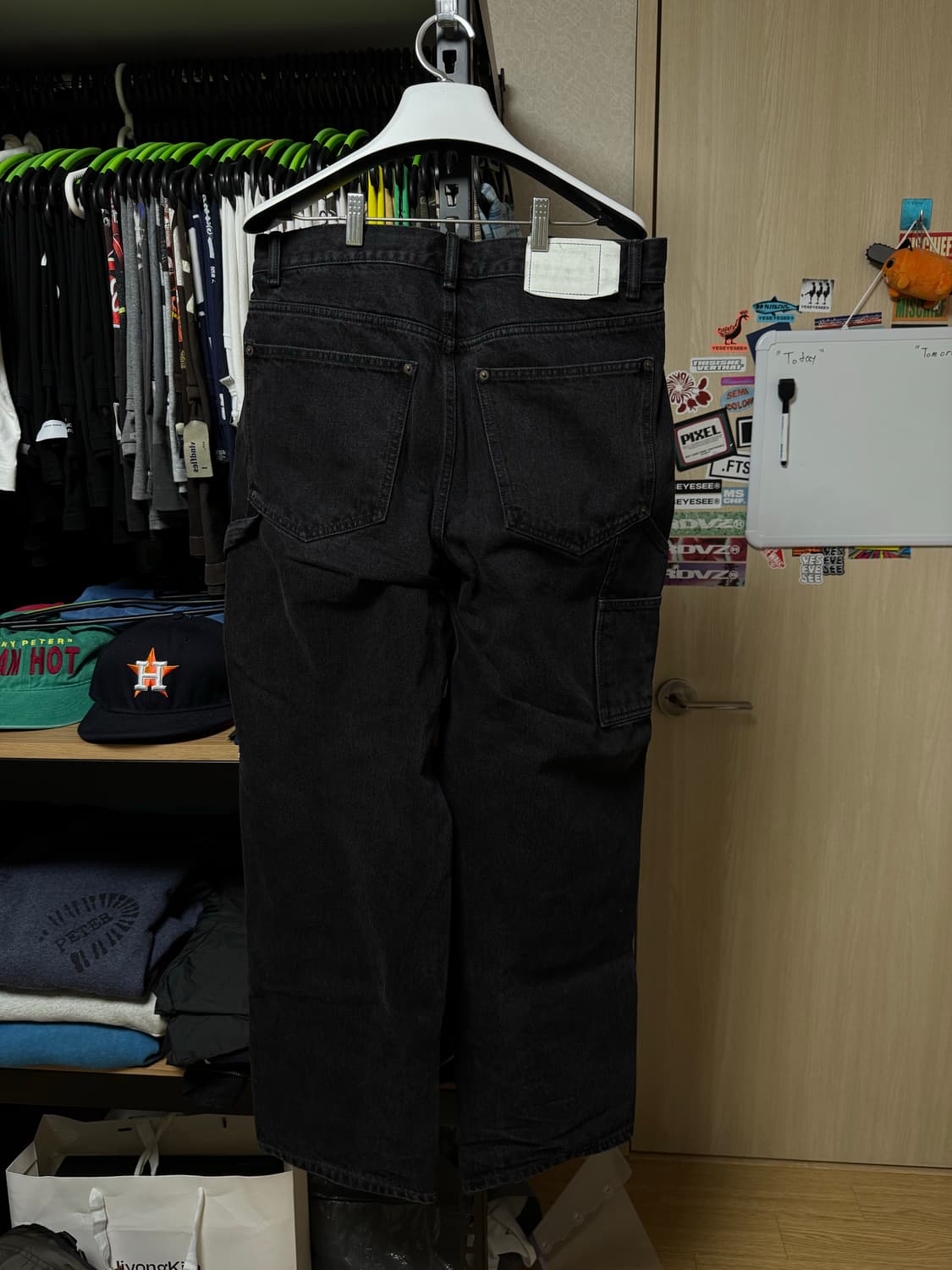 [L] 디스이즈네버댓 카펜터 팬츠 블랙 상품이미지3