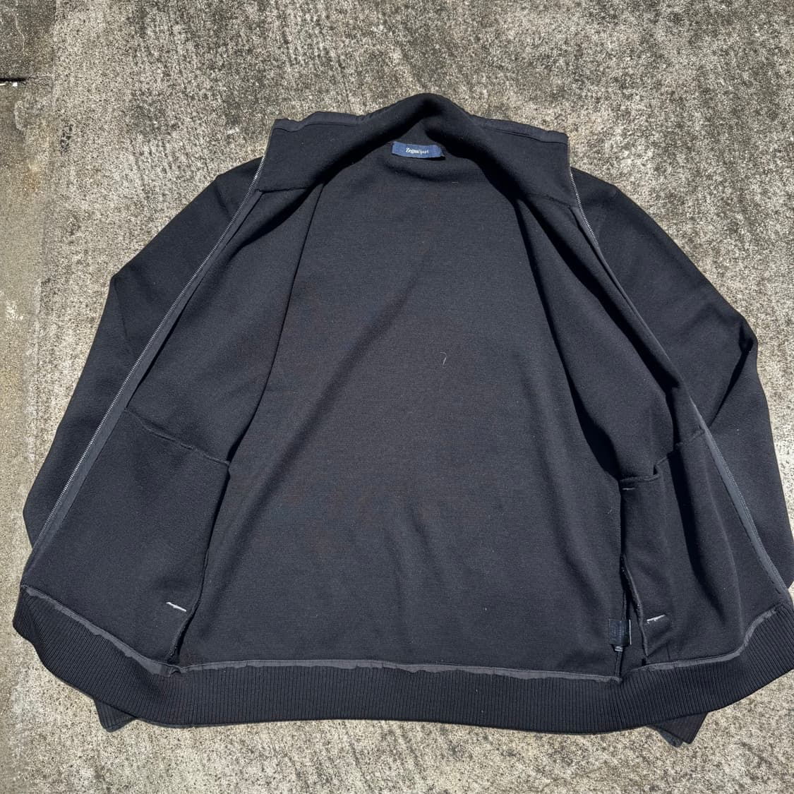 [L] 00s Zegna Sport 제냐스포츠 니트 집업 상품이미지3