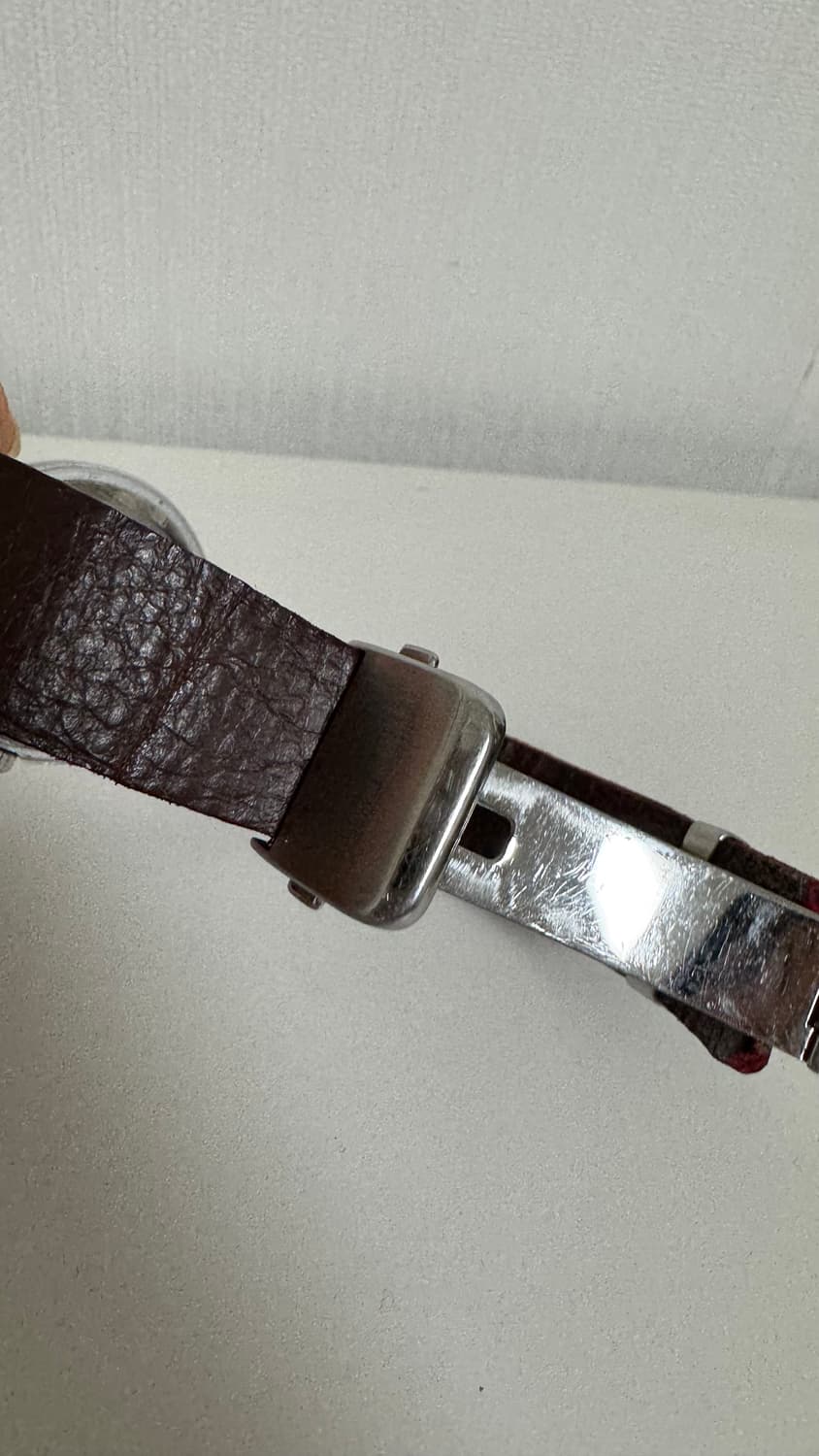 카시오 쿼츠 손목시계 가죽시계 상품이미지9