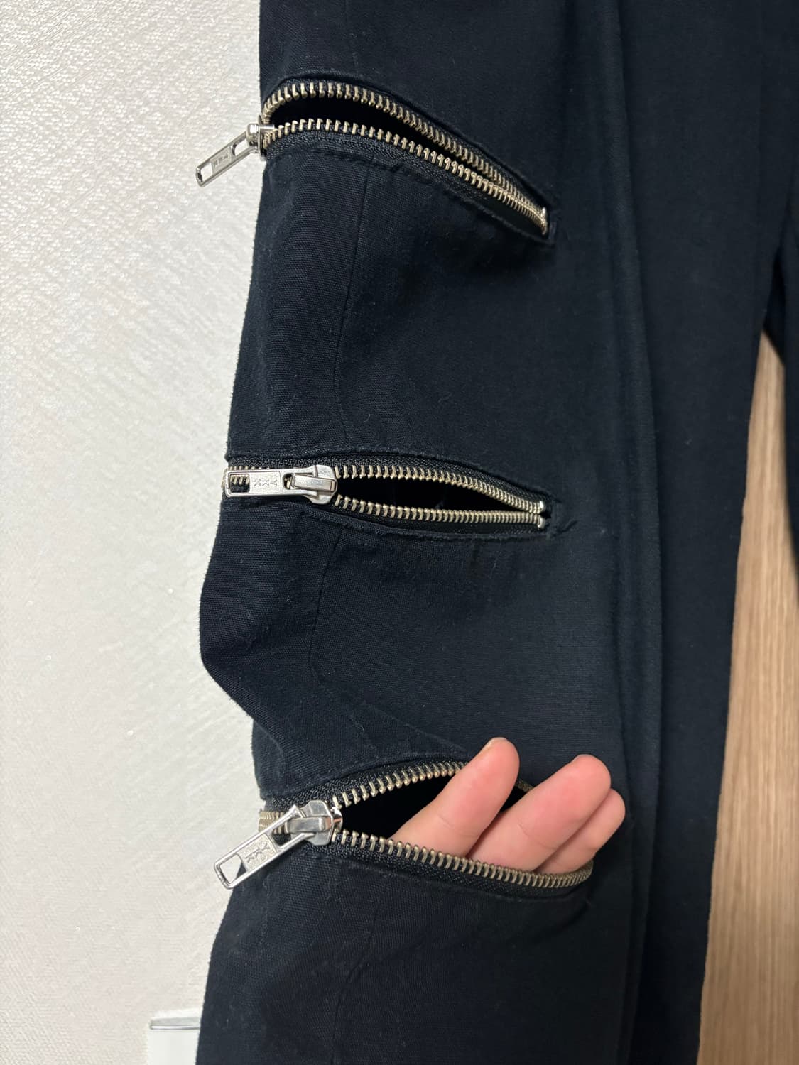 이지비지 멀티 지퍼 팬츠 L 사이즈 상품이미지4