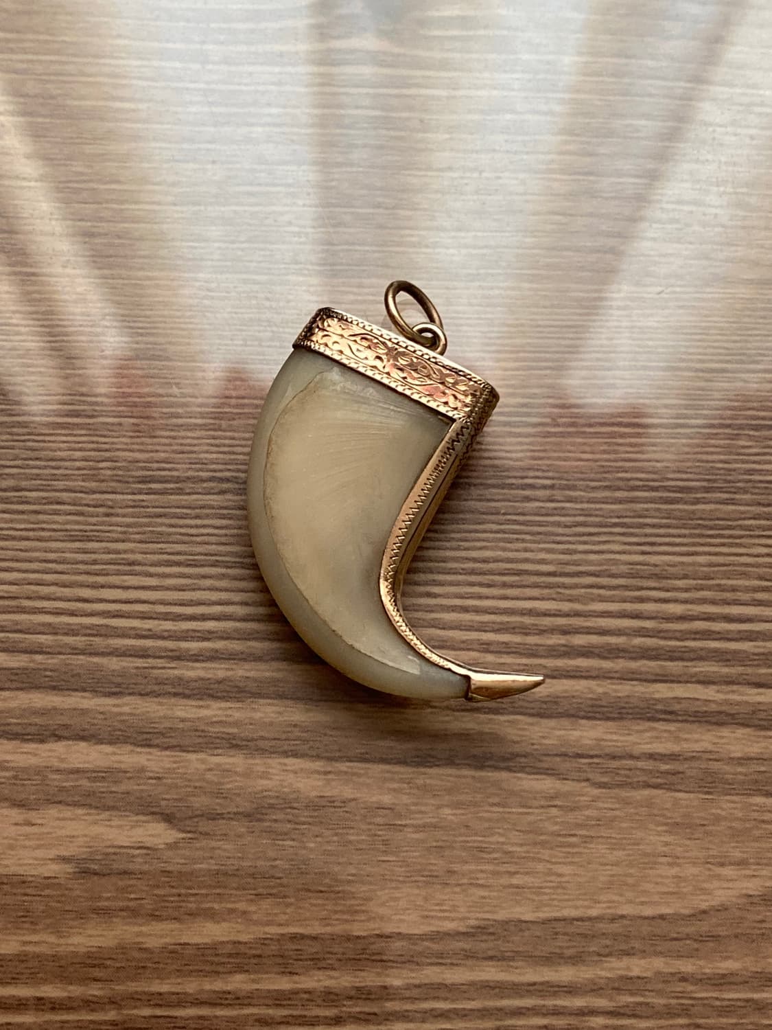 타이거 클로 18k 펜던트 목걸이 판매합니다. 상품이미지1