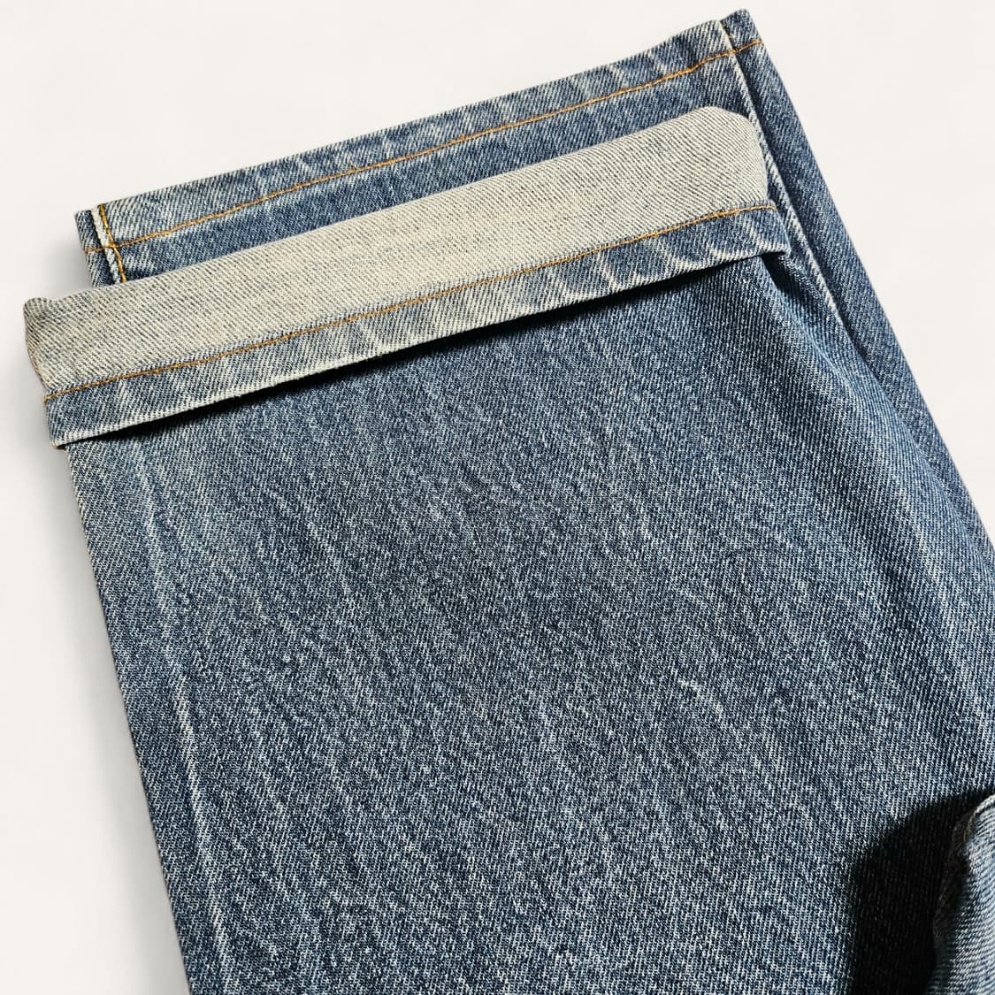 [32][에비수JAPAN]오사카 자수 릴렉스 스트레이트 데님 상품이미지6