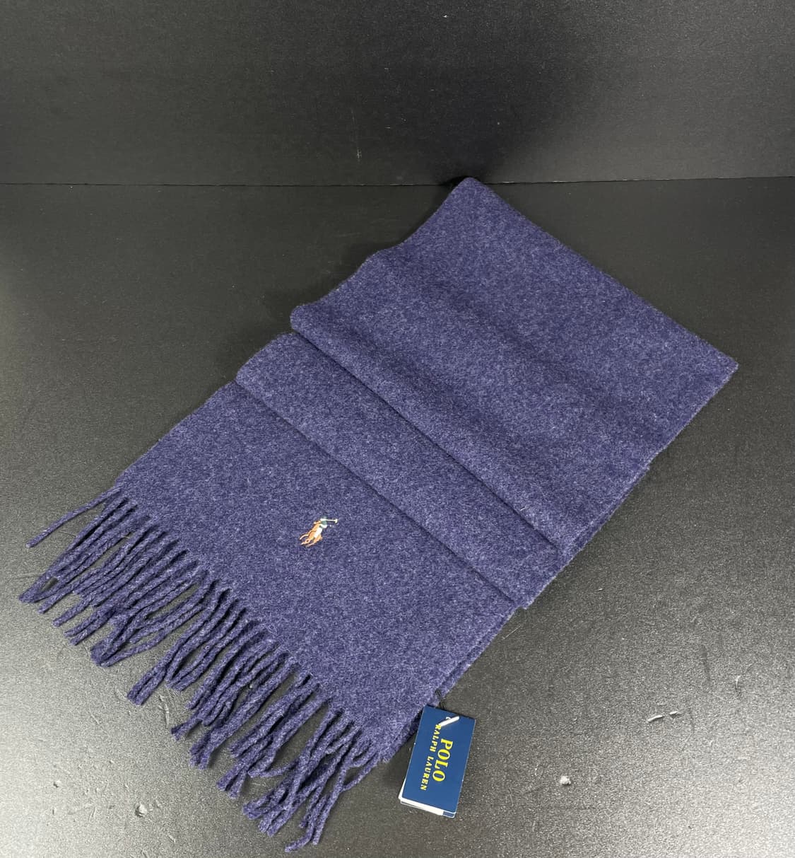 [새상품] 폴로 랄플로렌 램스울 100% 머플러 MADE IN ITALY 상품이미지1