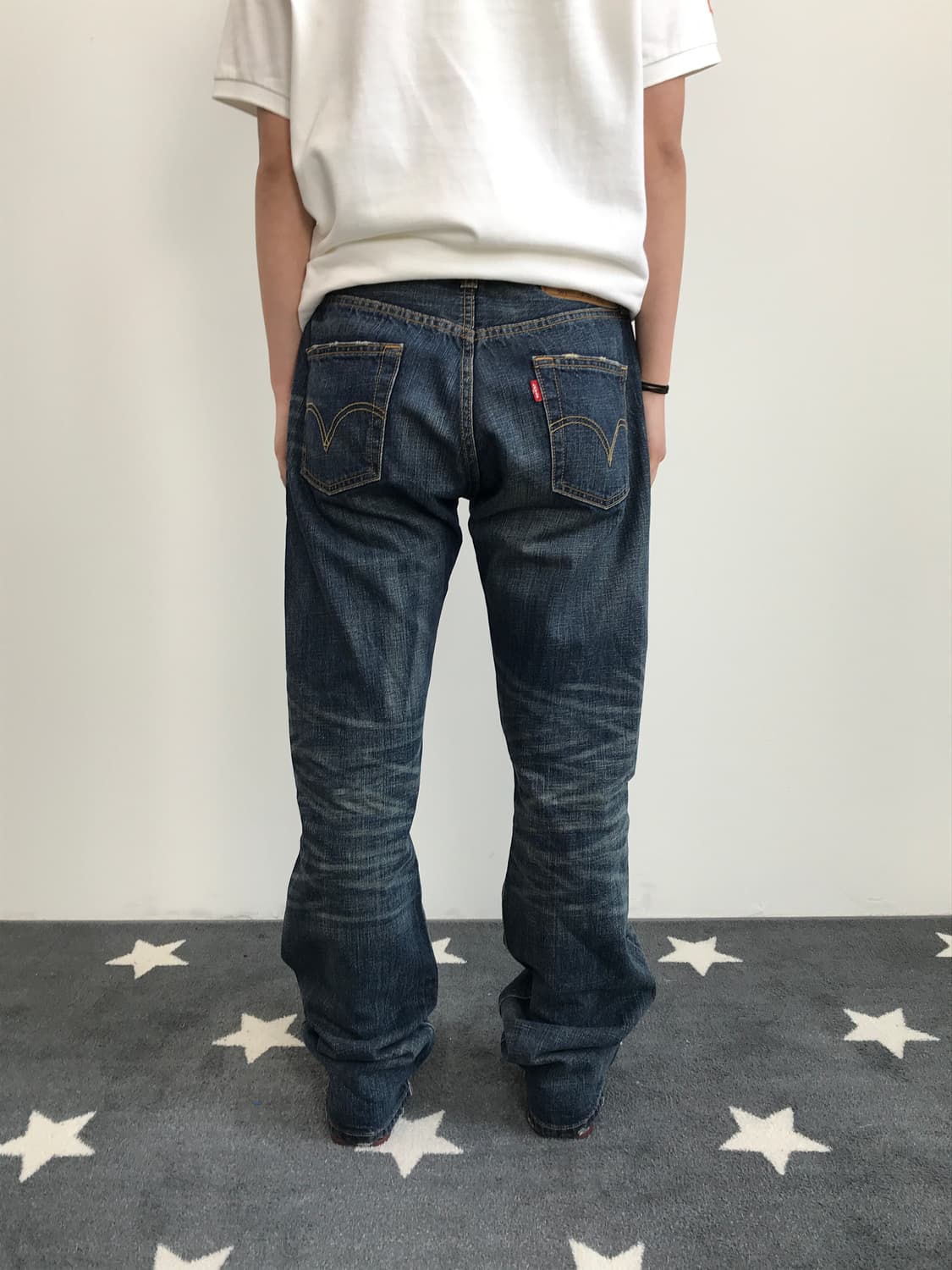 Levi’s 501 Washed Distressed Denim 상품이미지2