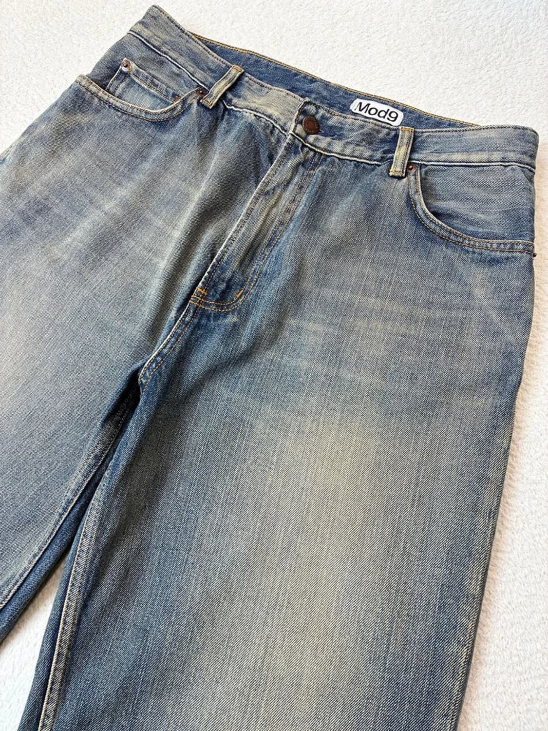 모드나인 Mod9 페이딩 스트레이트 데님 팬츠 PN6191 상품이미지2
