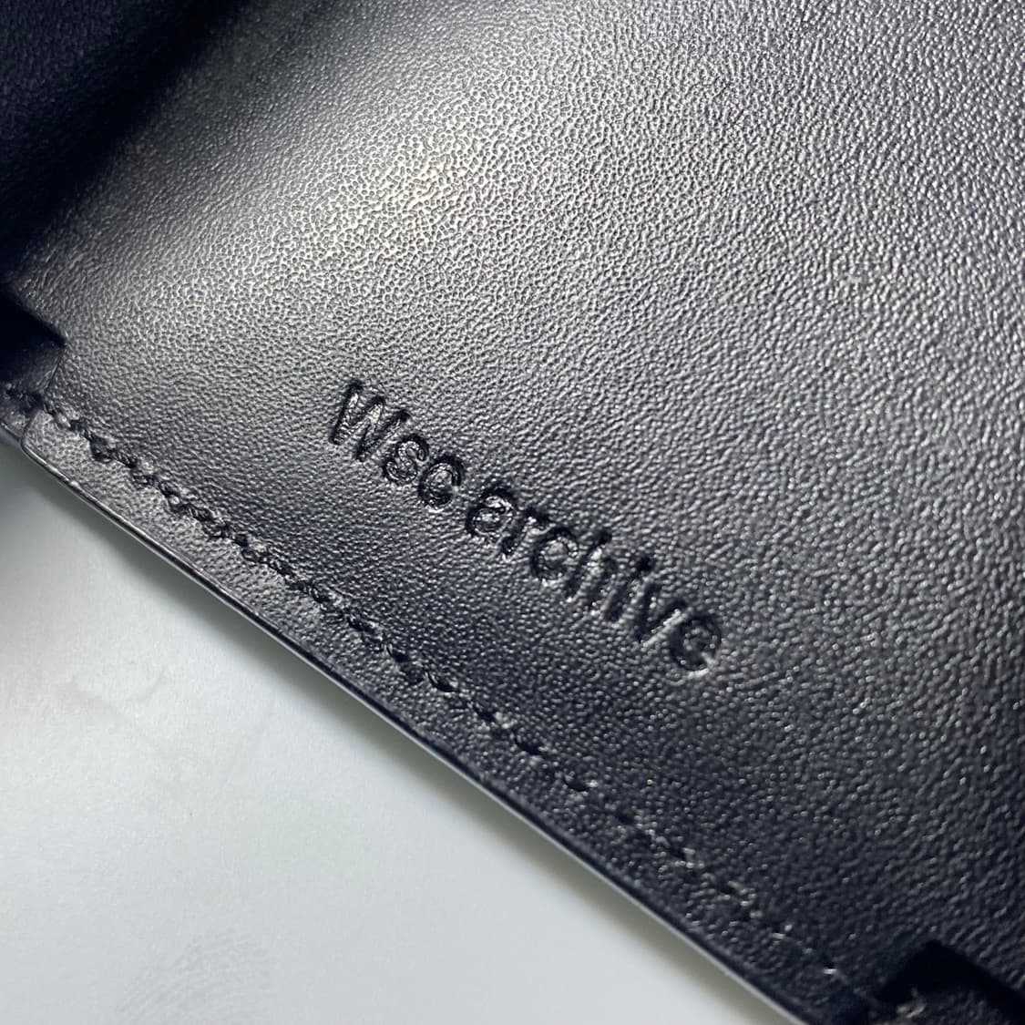 [정품] 더블에스씨 아카이브  패치하프 컴팩트 카드지갑 상품이미지8