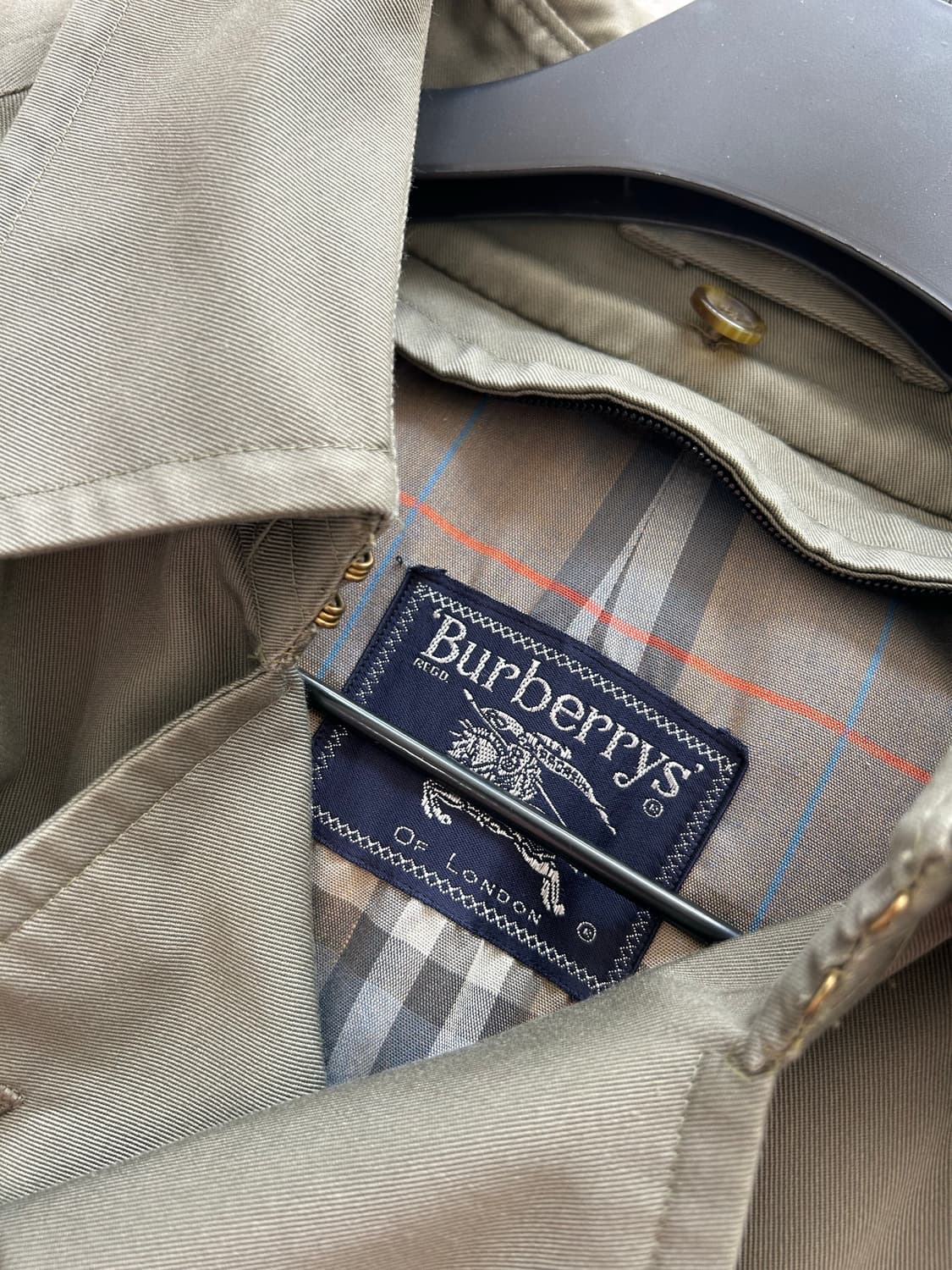 버버리(Burberrys) 남성 빈티지 트렌치코트 상품이미지8