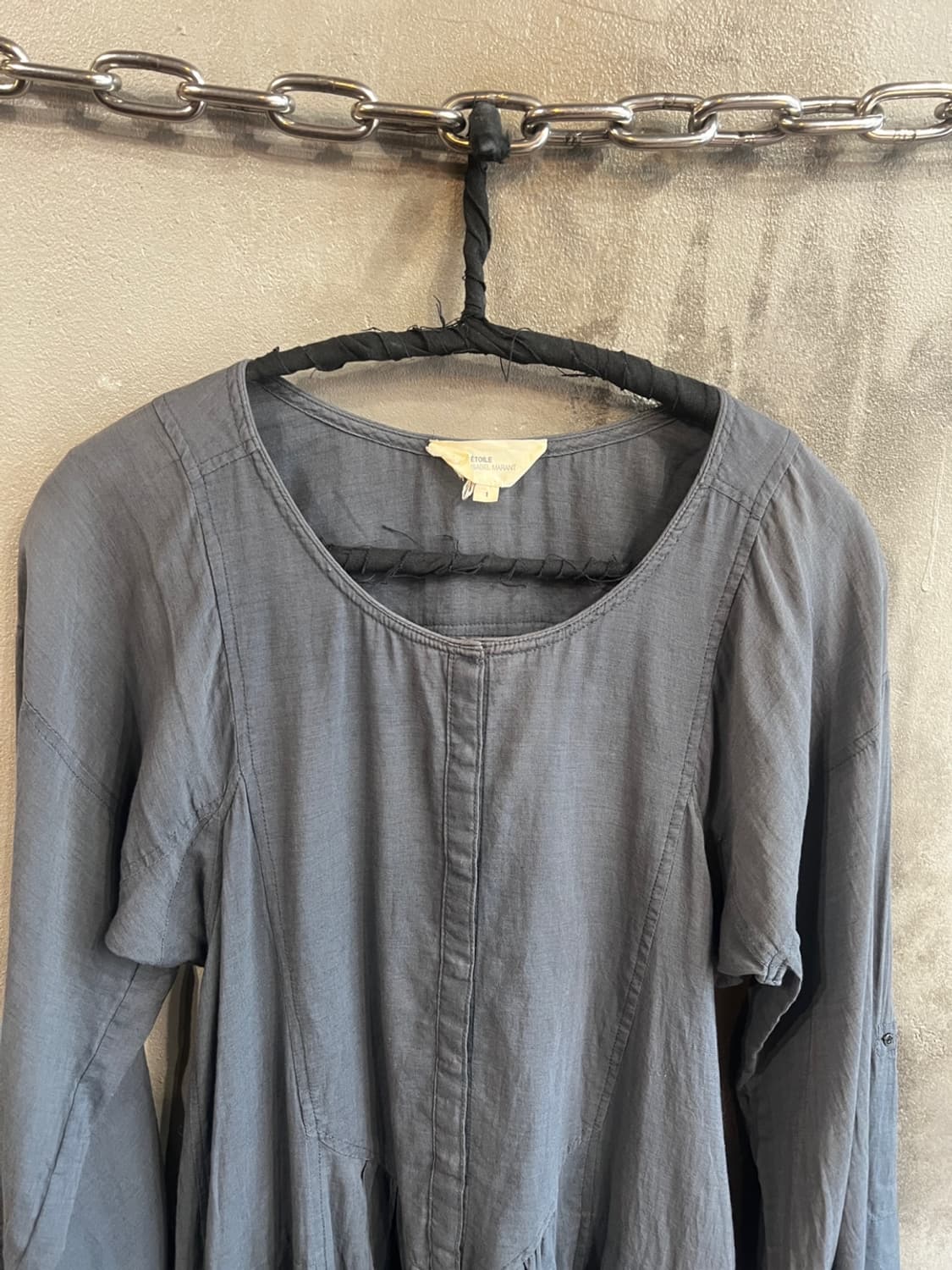 이사벨 마랑 플레어 슬리브 드레스 상품이미지3