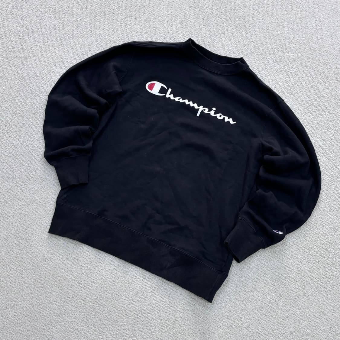 L 챔피온 빅로고 맨투맨 티셔츠 0427E 상품이미지1