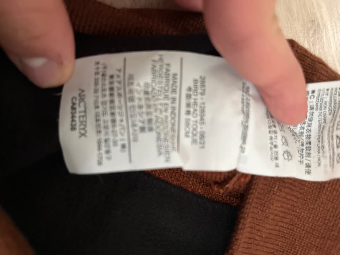 아크테릭스 새상품 비니 상품이미지3