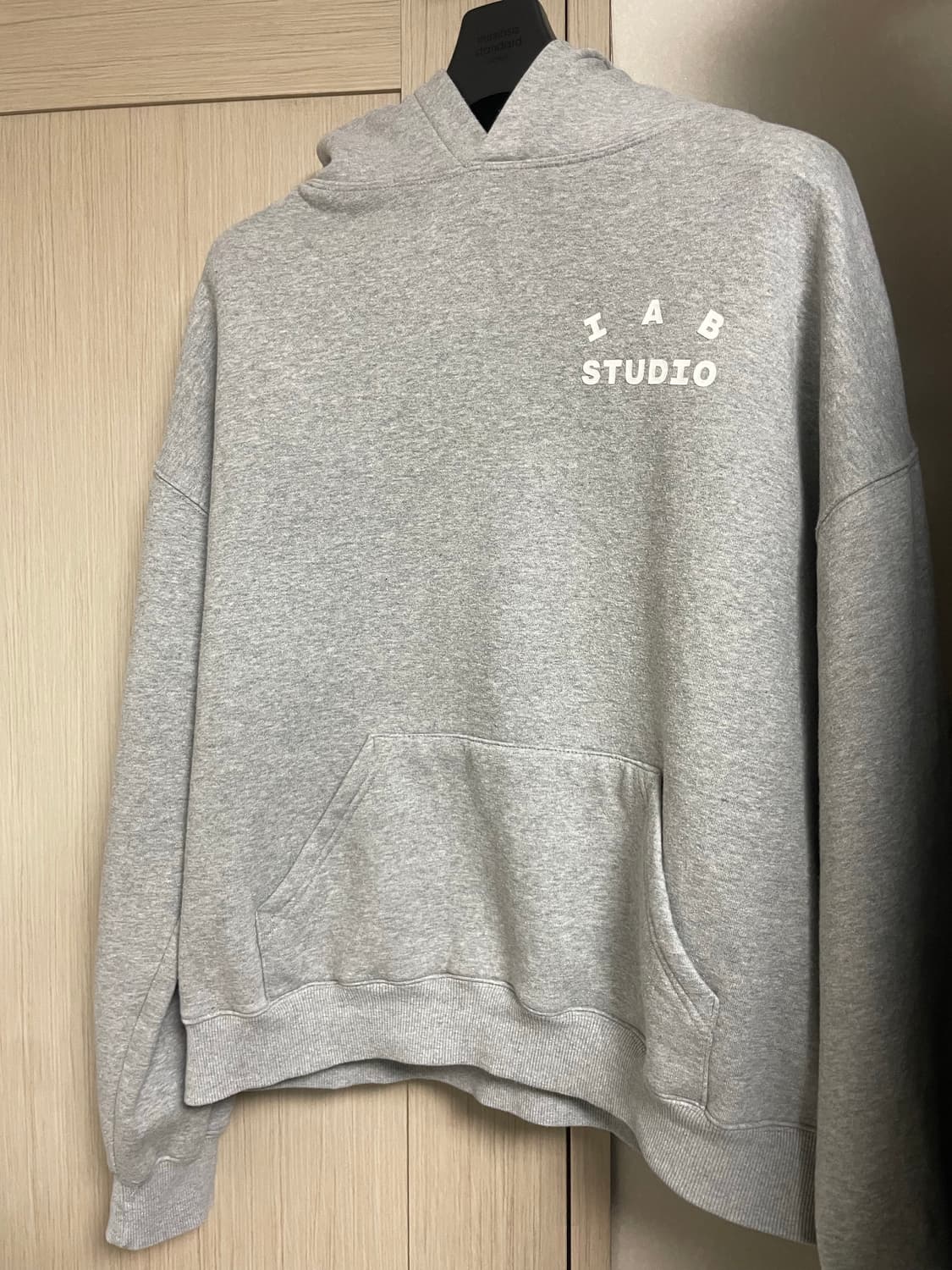 아이앱스튜디오 IAB STUDIO 회색 후드티 라지 상품이미지1