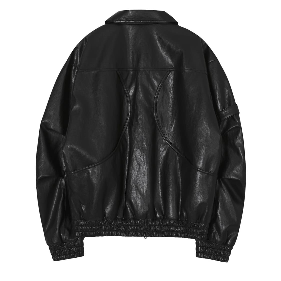 보헤미안서울 로고 레더 자켓 상품이미지2