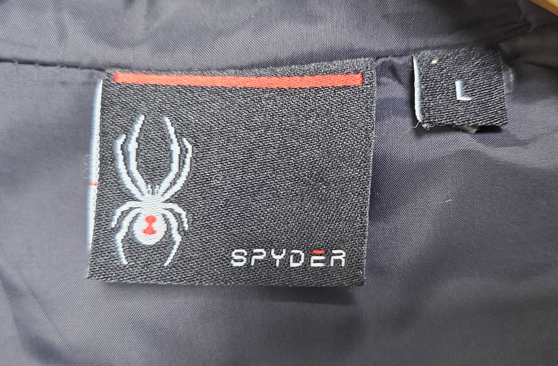 스파이더 후드집업 남성패딩 100 맨즈라인 워크 패딩자켓 XD48 상품이미지3