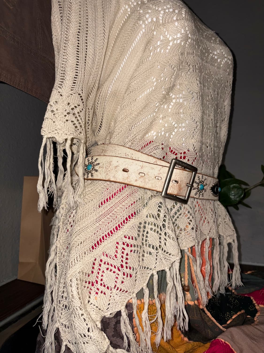 시슬리 웨스턴 터키석 벨트 상품이미지3