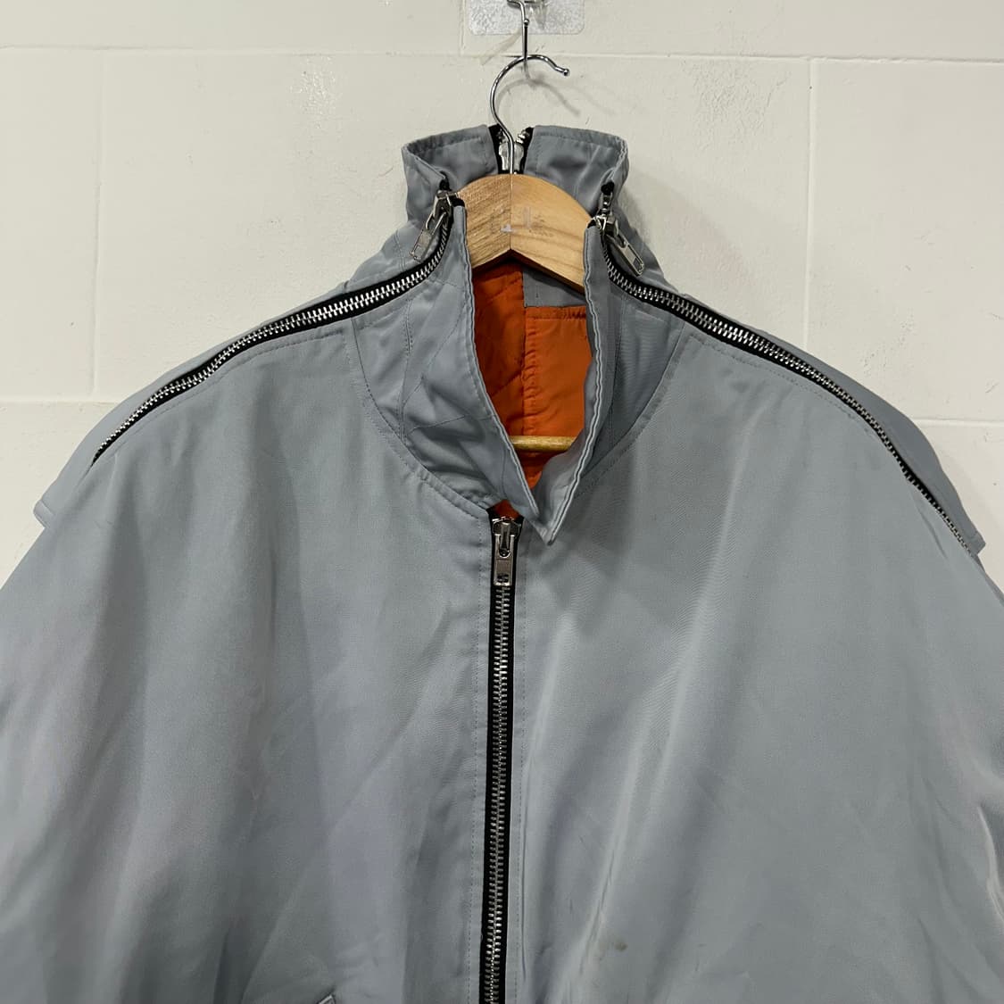 보세 멀티지퍼 봄버 자켓 상품이미지2