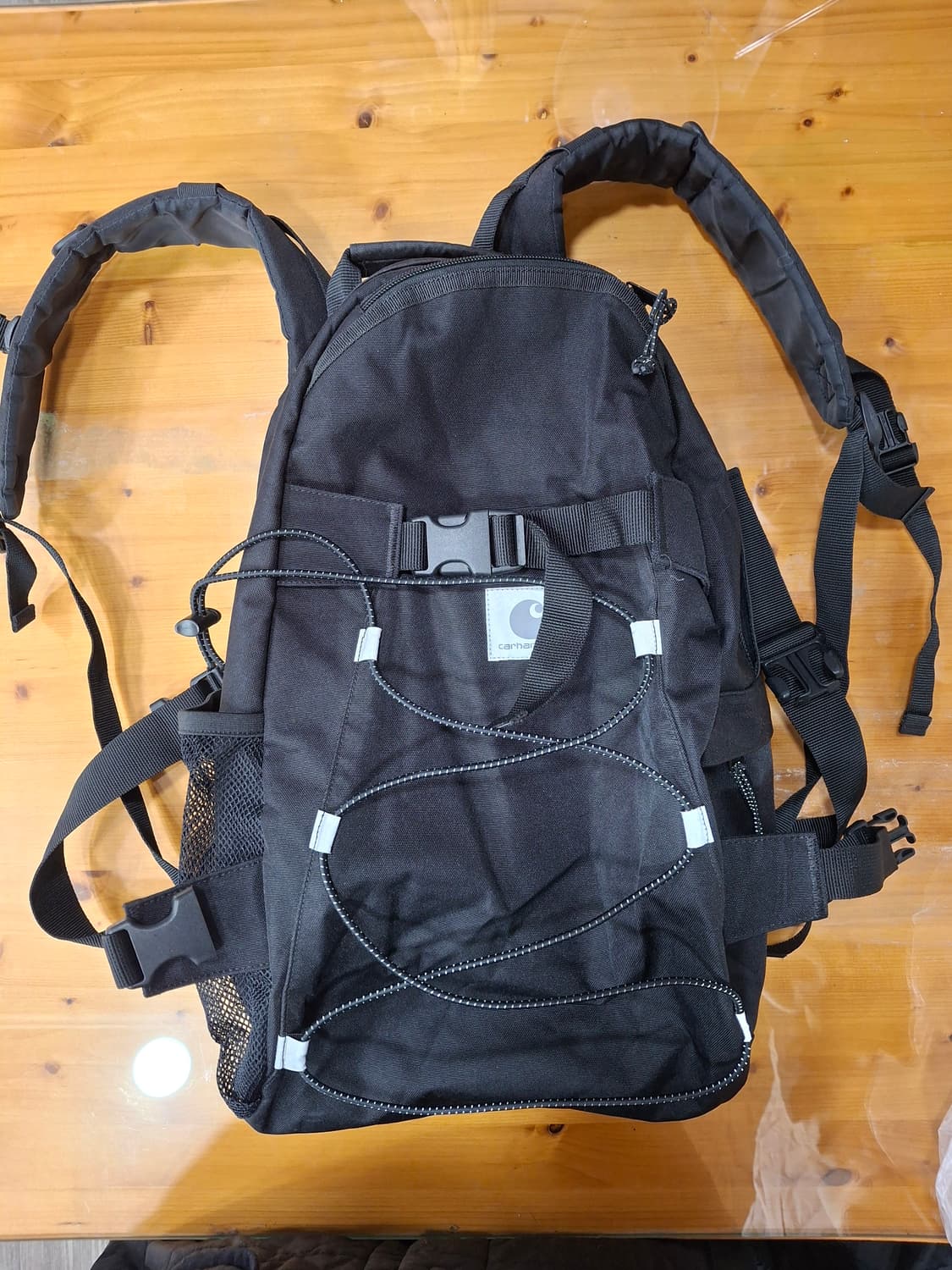 칼하트킥플립 백팩 블랙 상품이미지1