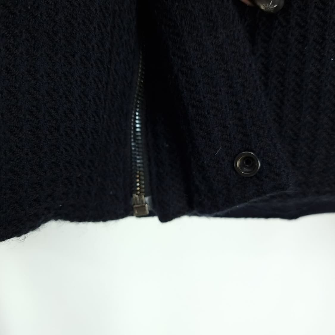 [솔리드 옴므] 캐시미어 블랜디드 니트 쉘 구스다운 패딩 P01350 상품이미지10