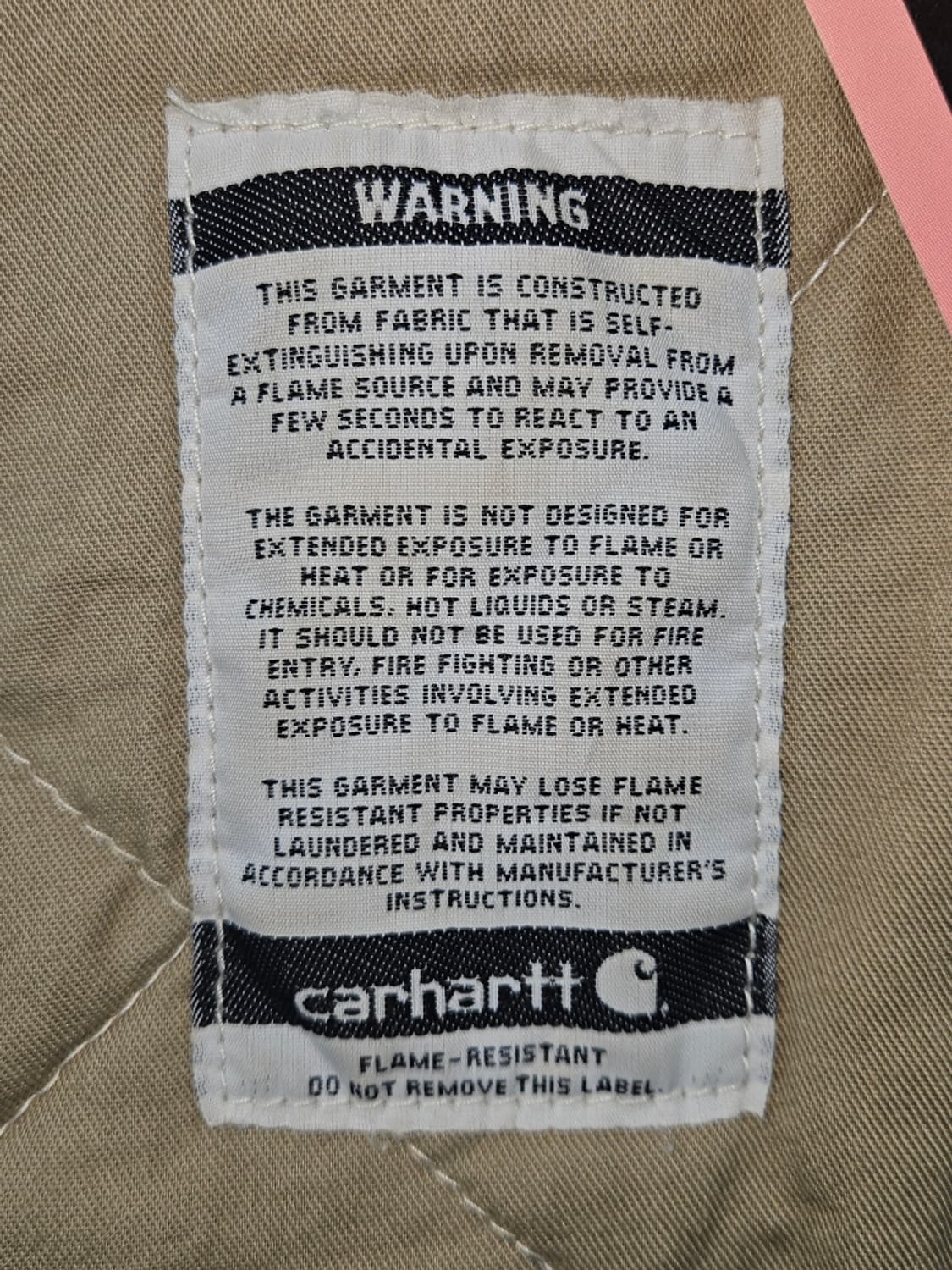 FR칼하트 FRV036 퀼팅 라인드 덕 워크 베스트 (M) / 10829 상품이미지9