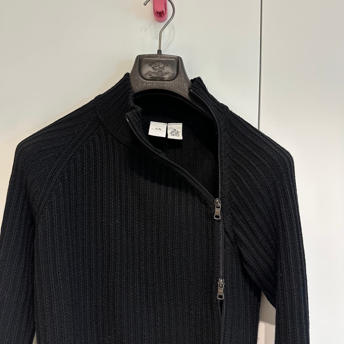 아르마니 익스체인지 어시메트릭 니트집업 상품이미지6