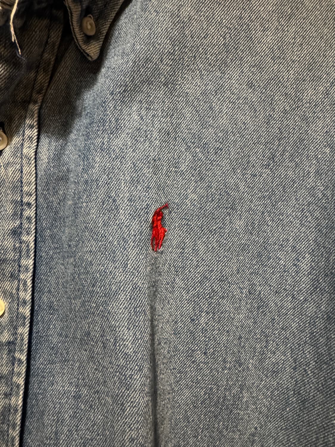 폴로컨트리 데님셔츠 (L) 상품이미지5