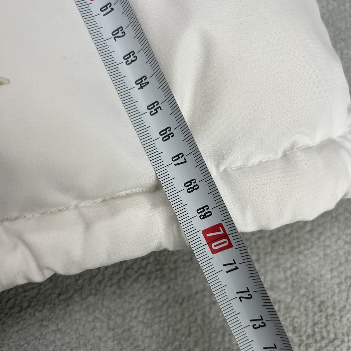 나이키 올드스쿨 화이트 패딩 점퍼 m 상품이미지5