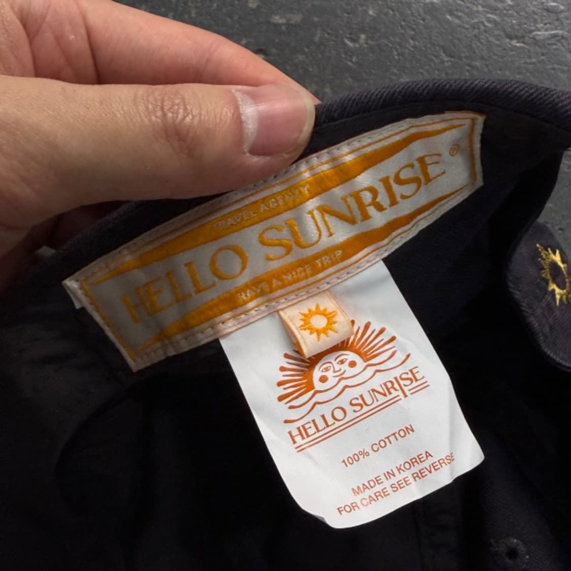 헬로 썬라이즈 모자 상품이미지3