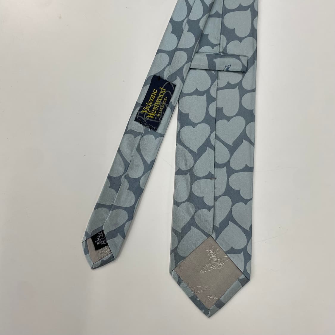 비비안웨스트우드 하트 정품 명품 넥타이(Vivienne)7.8cm 상품이미지3