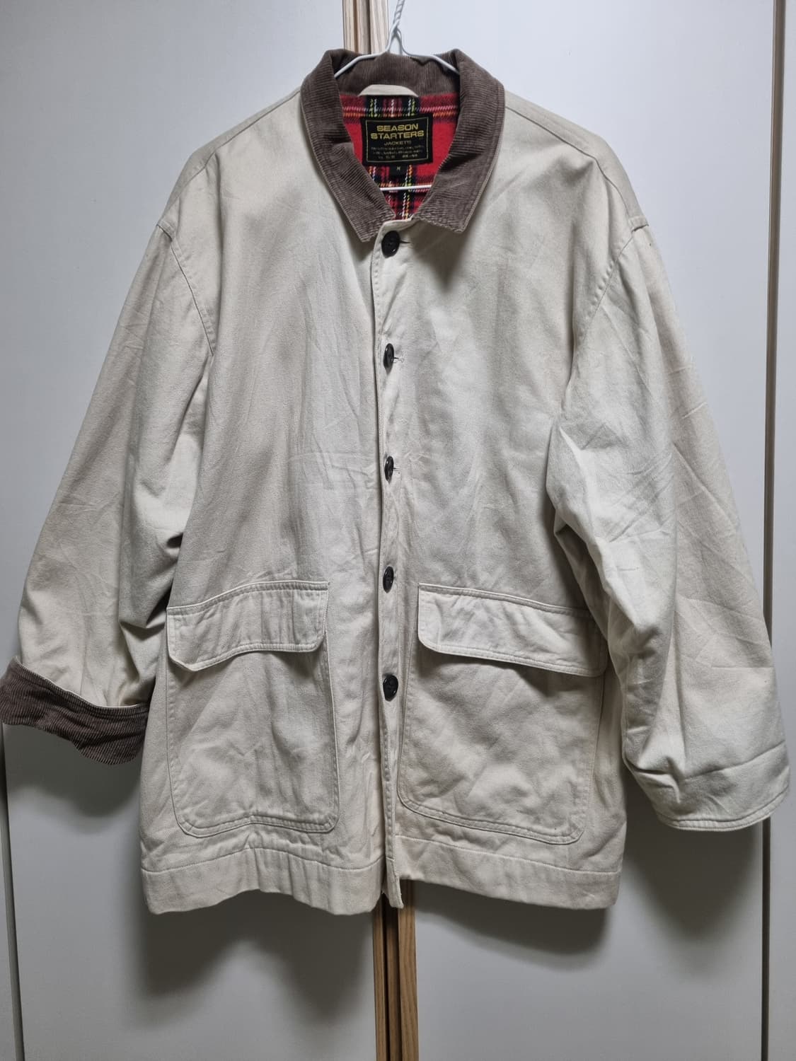 빈티지 코듀로이 헌팅자켓 m 상품이미지1