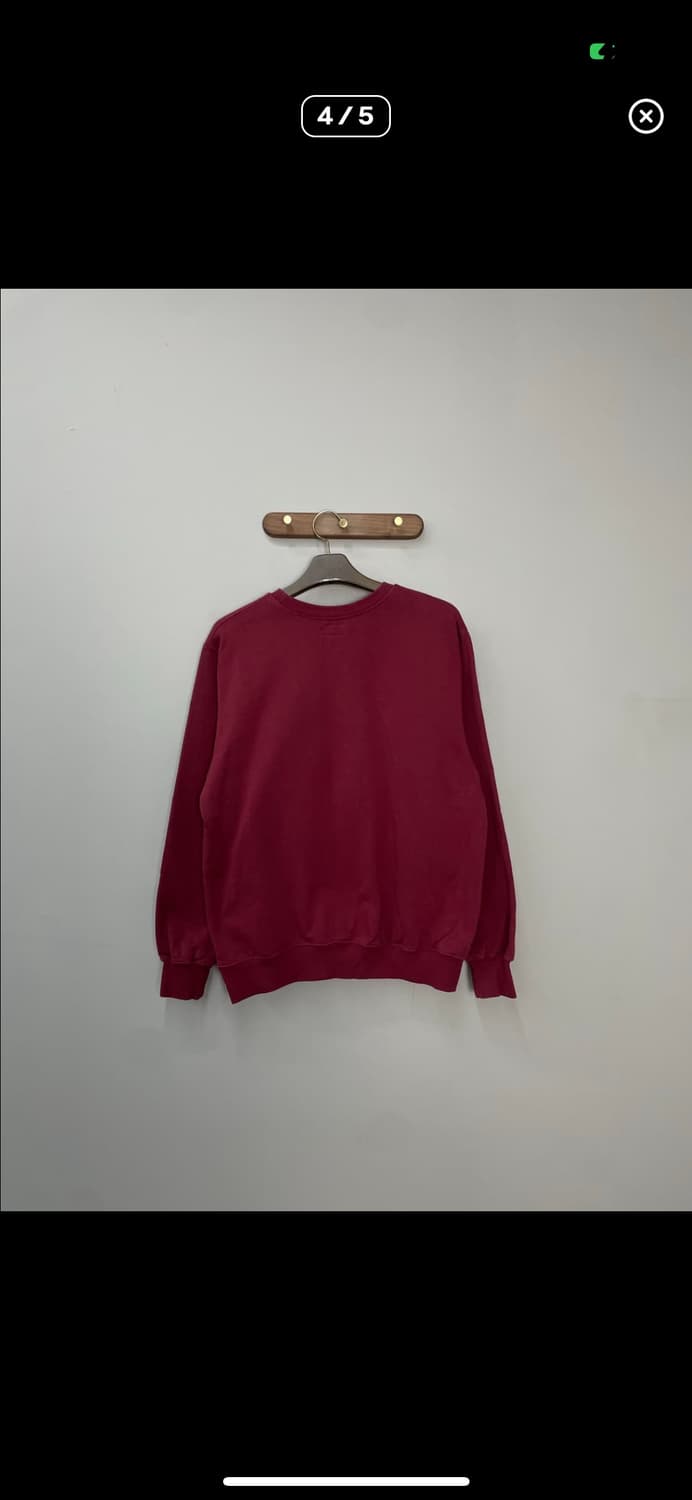 디스이즈네버댓 버건디 맨투맨 A3181 상품이미지4