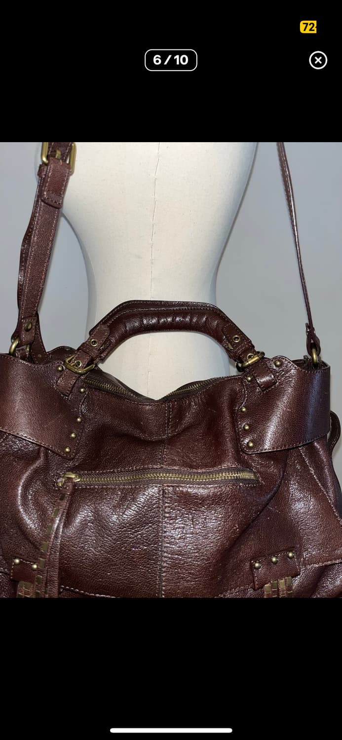 Kooba Red Brown Shoulder Bag  상품이미지6