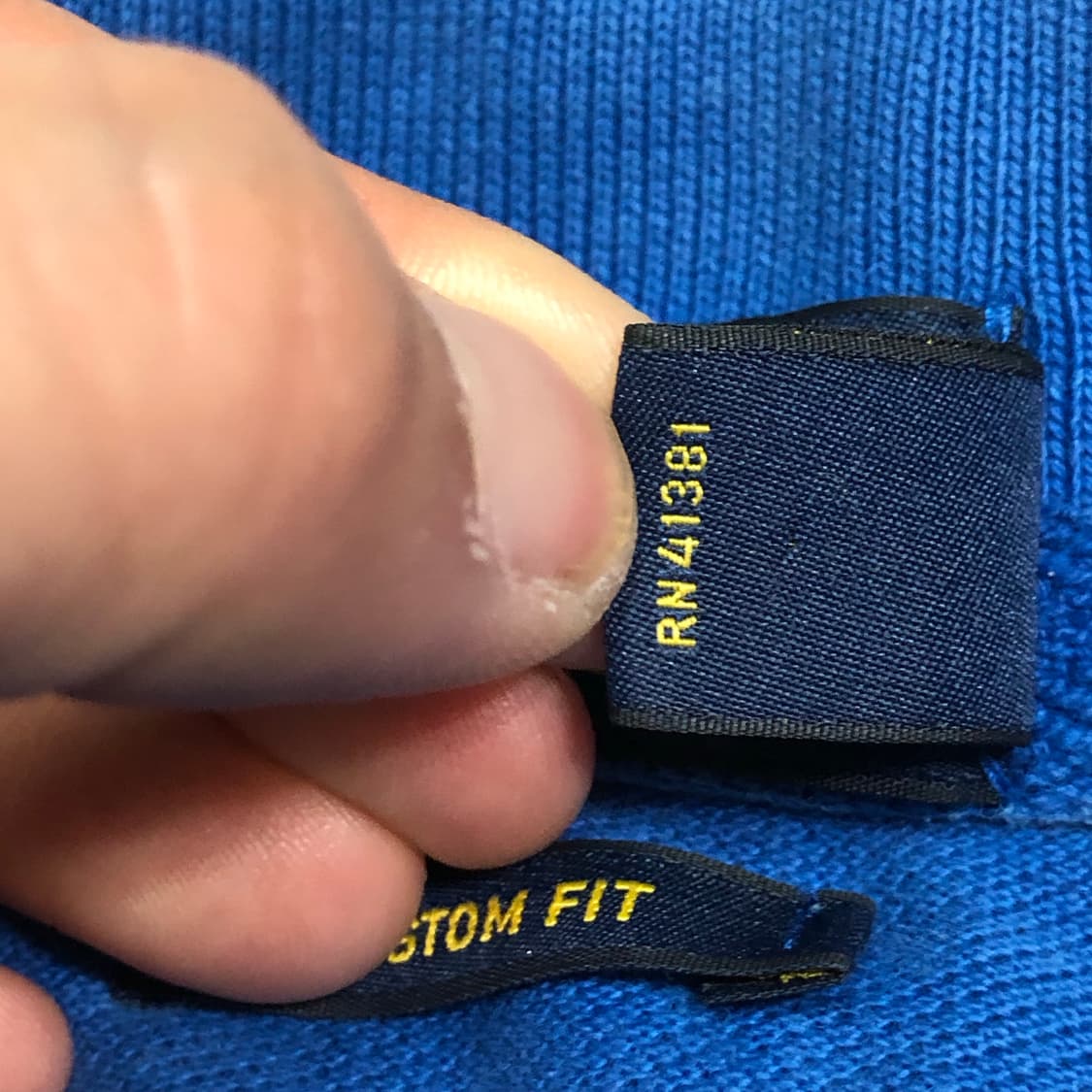 폴로 랄프로렌 더블 빅포니 블루 카라티 상품이미지4