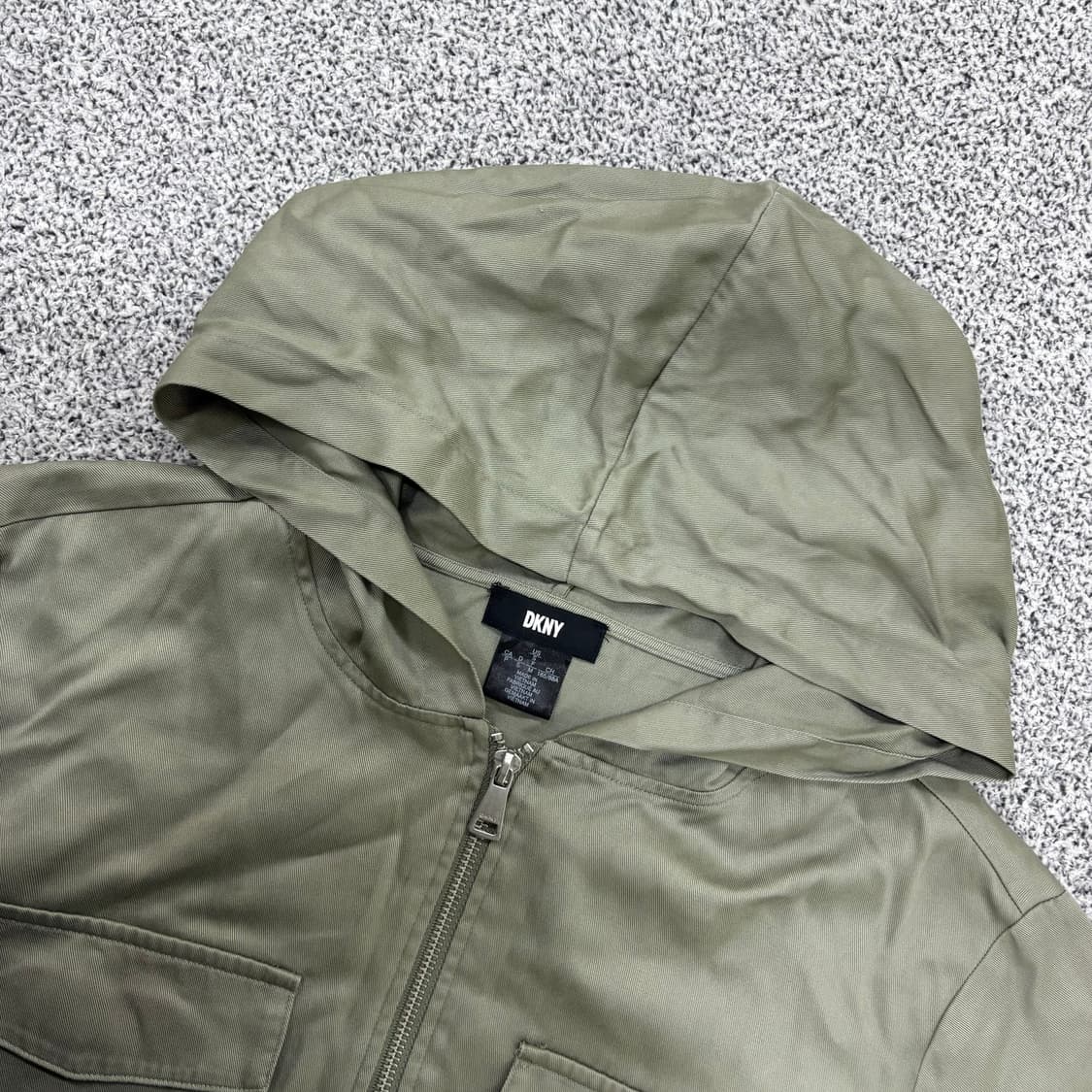 S DKNY 여성 크롭 후드 자켓 0317J 상품이미지2