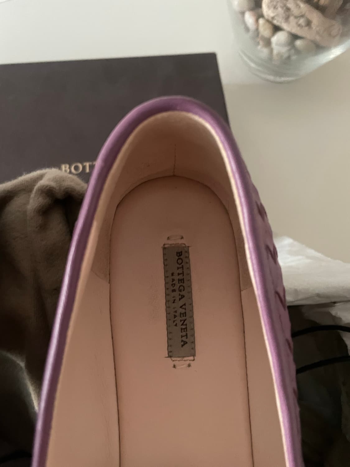 (풀셋) 보테가베네타 인트레치아토 위빙 플랫슈즈 38 상품이미지7