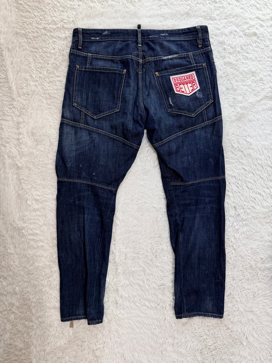 디스퀘어드2 패치 데님 청바지 남성 52 상품이미지3