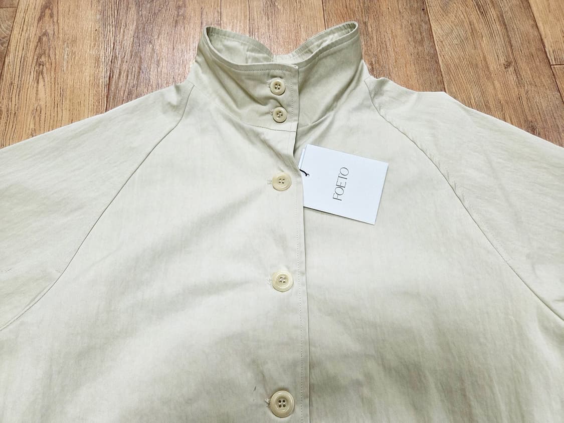 포에토(FOETO) 우디 트렌치코트 프리사이즈 새상품 상품이미지5