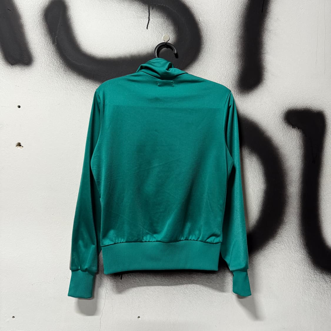 레어 아디다스 파이어버드 민트 , 그레이 배색 집업 져지 자켓 상품이미지2