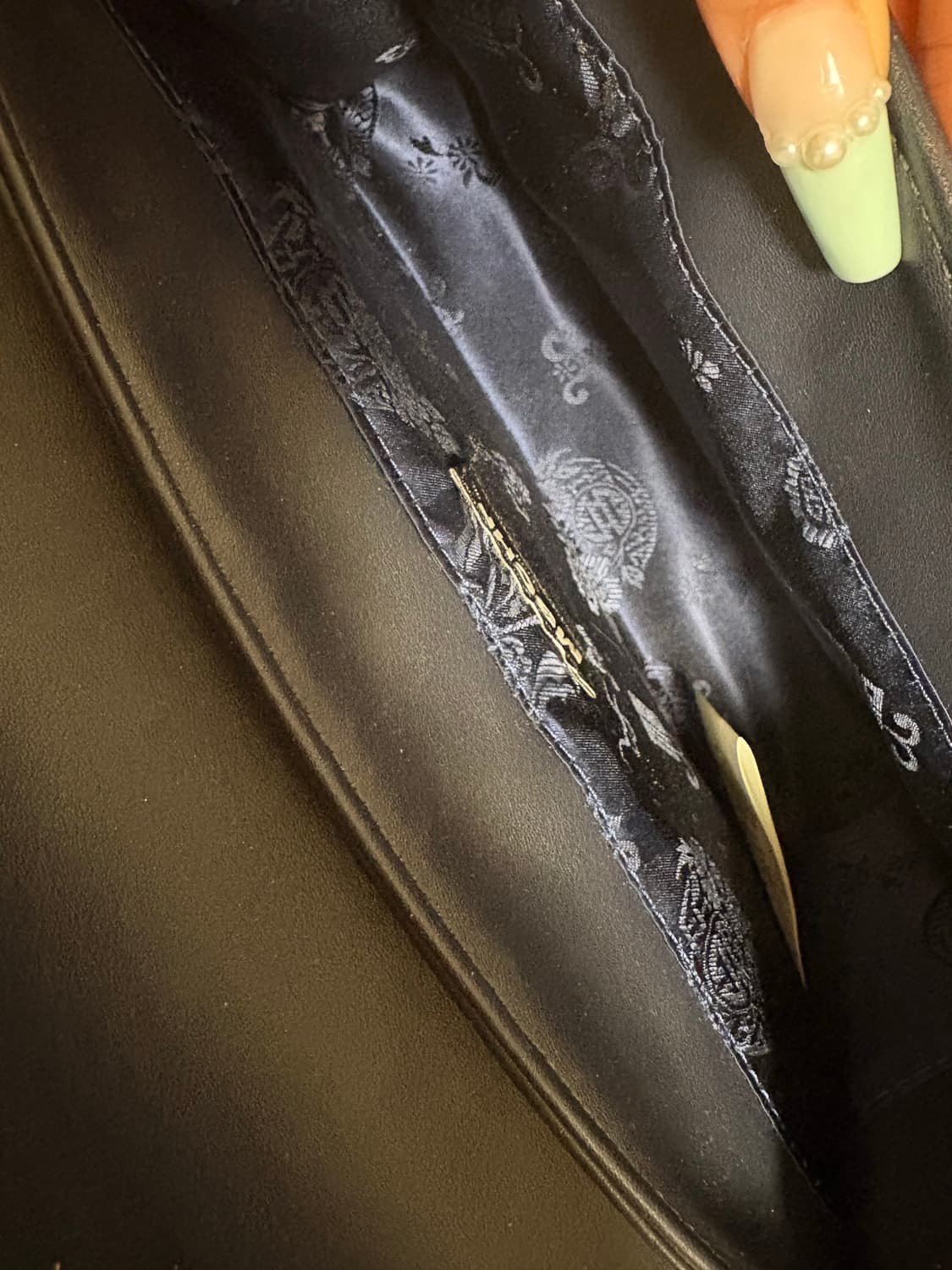 미스치프 네이비 이브닝백 상품이미지3