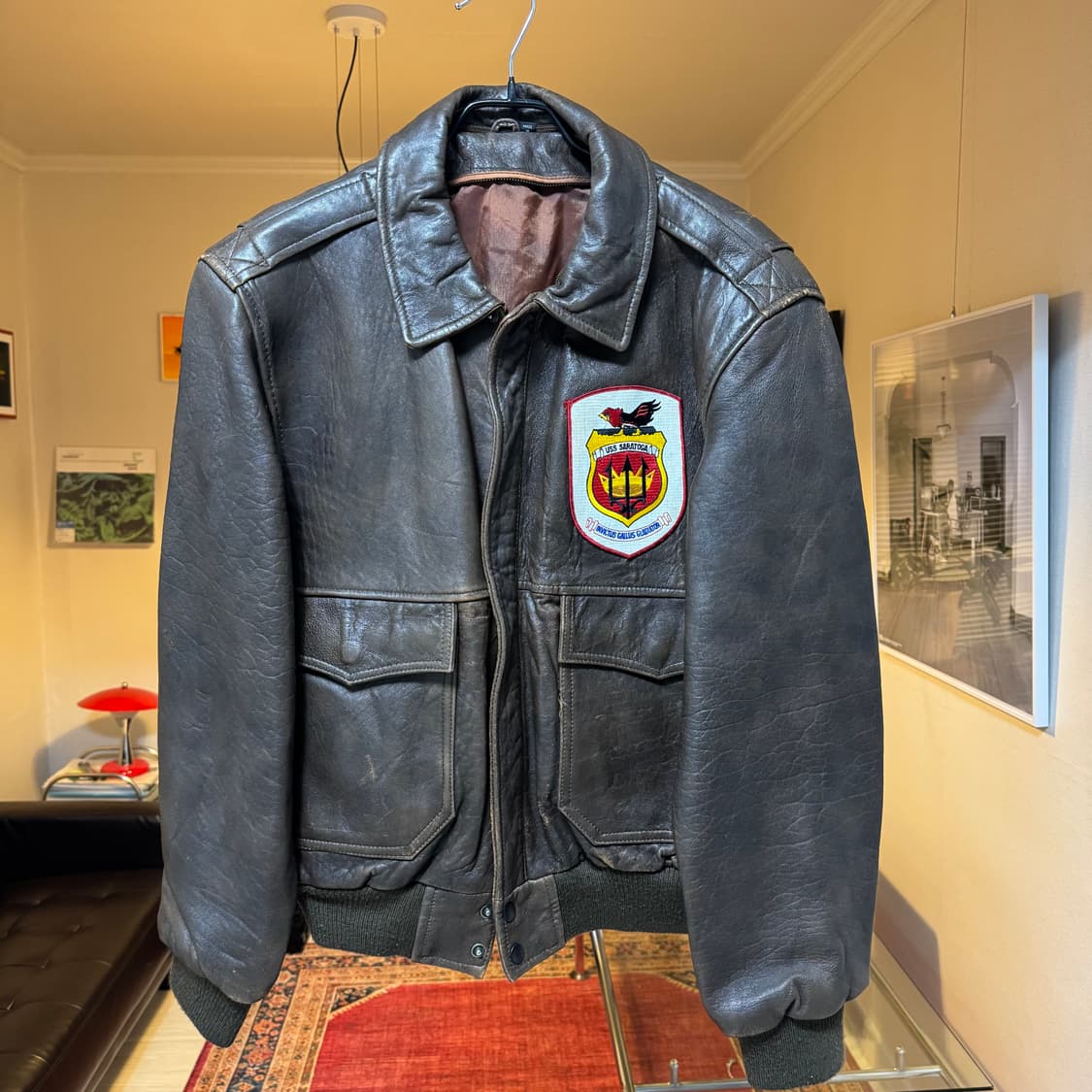 a-2 가죽자켓 상품이미지1