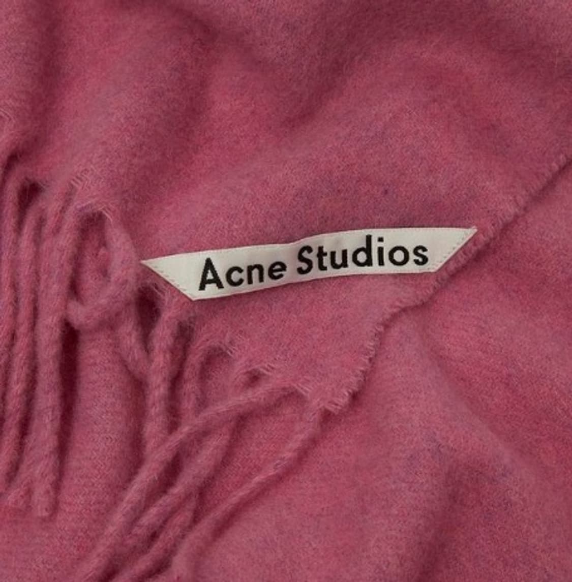 아크네스튜디오 버블검 핑크 머플러  상품이미지1