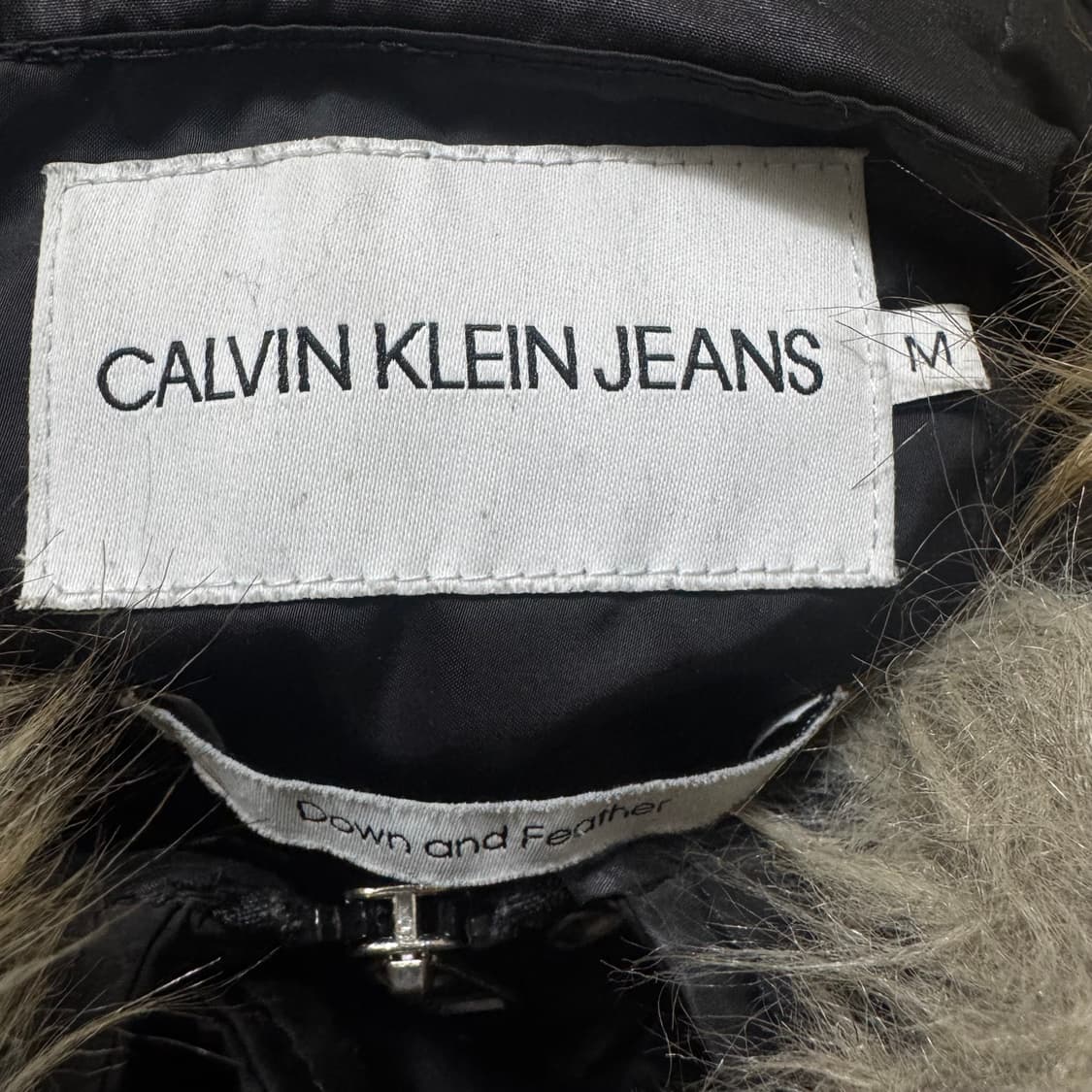캘빈클라인 후드 롱패딩 상품이미지4