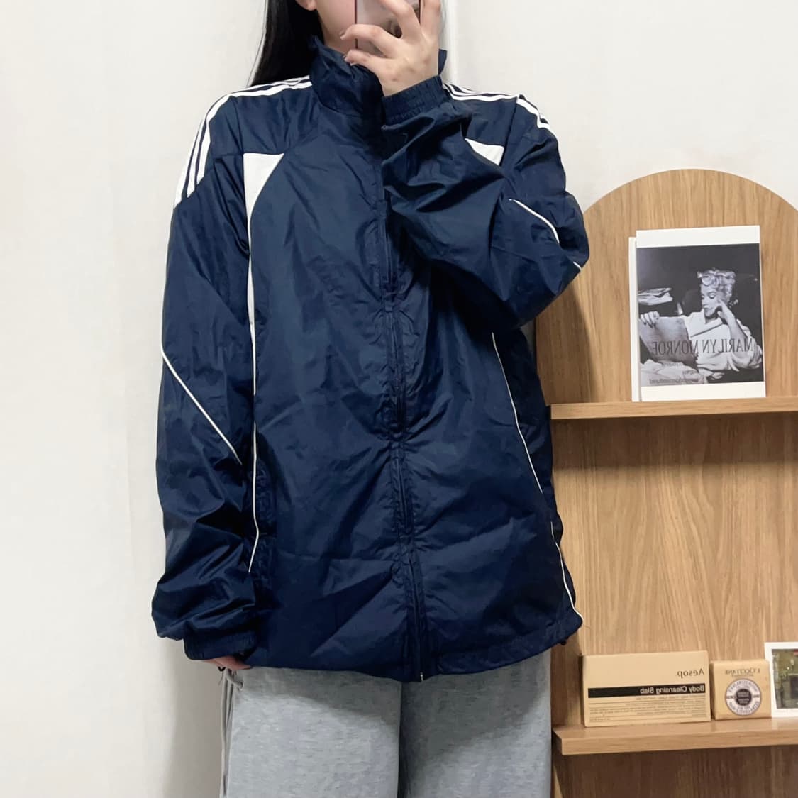 [정품] 아디다스 네이비 Track Suit 2 바막 [ 115 ] 상품이미지3