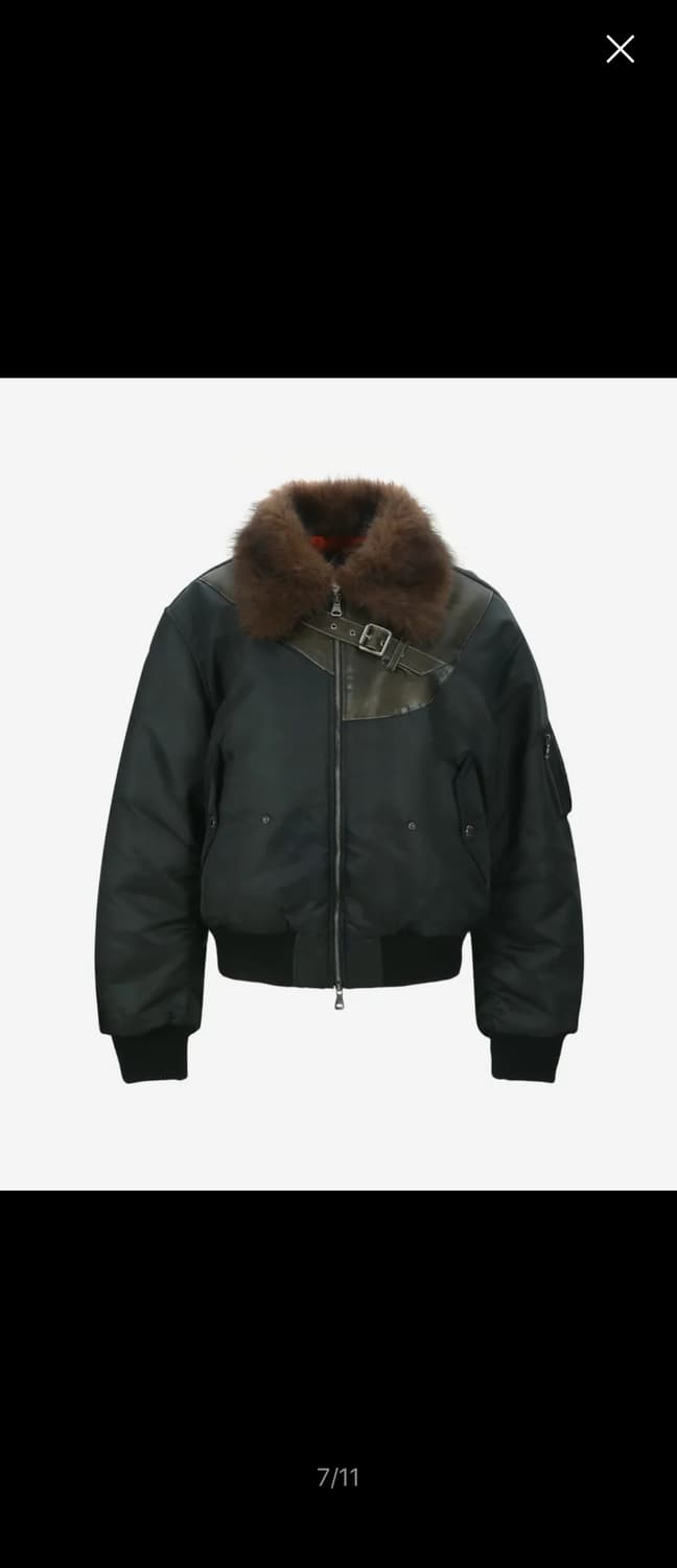 앤더슨벨 퍼 붐버자켓 / fur  ma-1 bomber 상품이미지7
