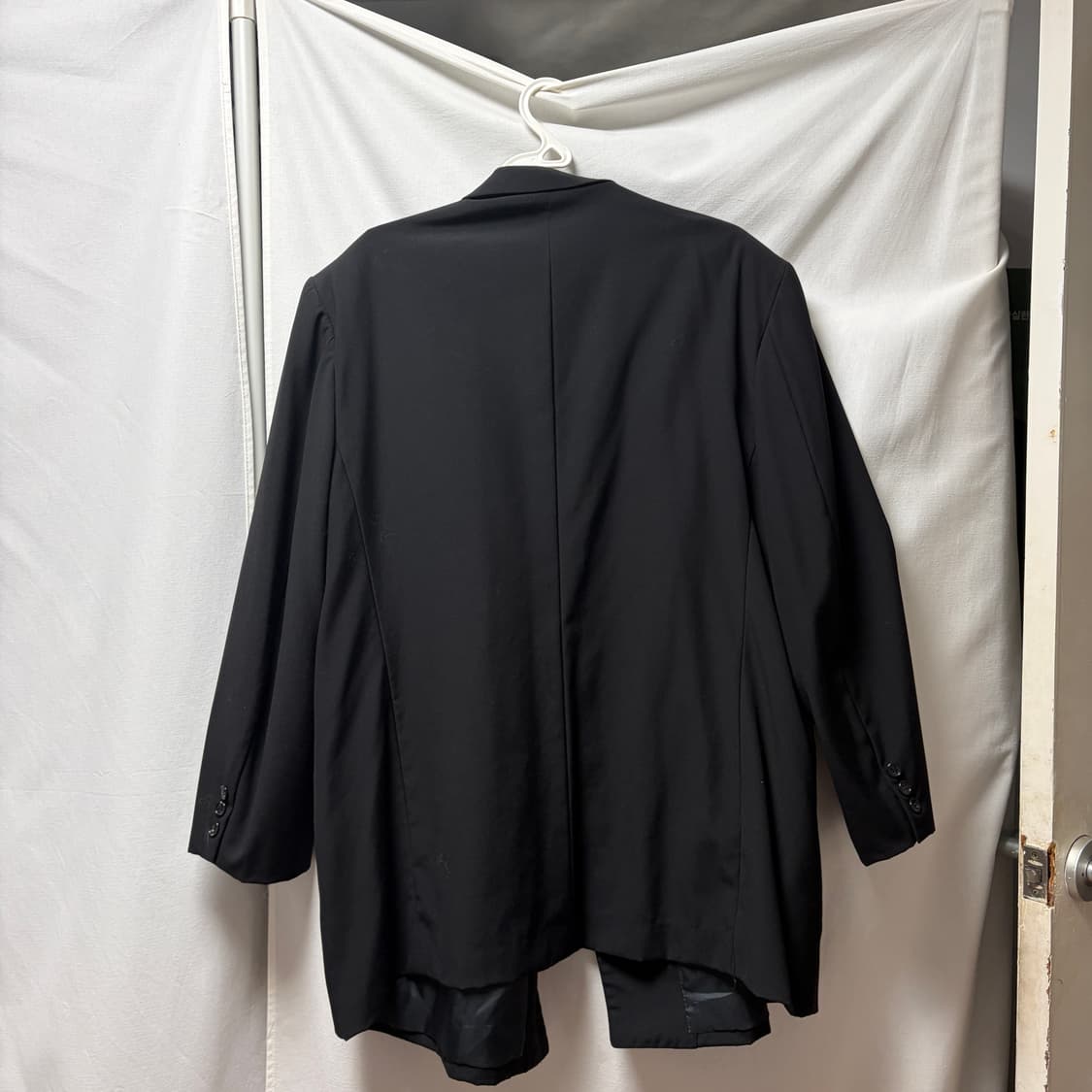 Decent Folk 블랙 더블 오버핏 블레이져 상품이미지2